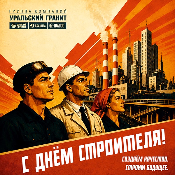 С днём строителя!